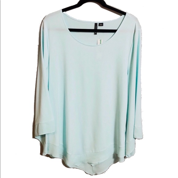 New Directions Mint Green Tunic - Picture 1 of 8